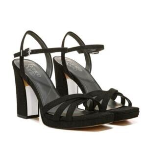 Franco Sarto NWOB Damilis Platform Sandal Heels In Black Size 6.5